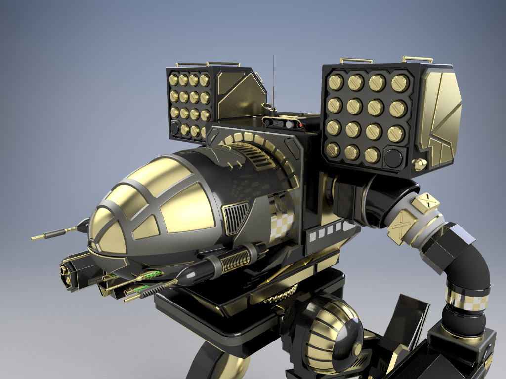 MadCat机甲战士机器人造型